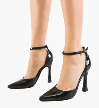Pantofi stiletto dama Faxery Negri imagine