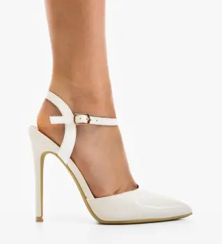 Pantofi stiletto dama Jaximet Albi imagine