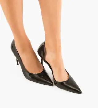 Pantofi stiletto dama Jenba Negri 3 imagine