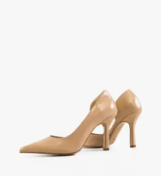 Pantofi stiletto dama Krol Bej 2 imagine