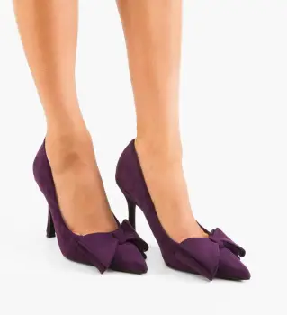 Pantofi stiletto dama Lester Mov imagine