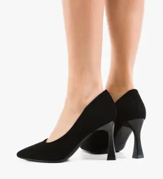 Pantofi stiletto dama Lorans Negri imagine