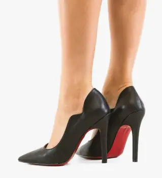 Pantofi stiletto dama Stypas Negri imagine