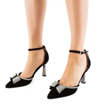Pantofi stiletto Tauler Negri imagine