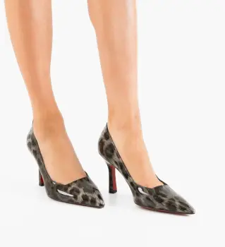 Pantofi stiletto Vobka Print 2 imagine