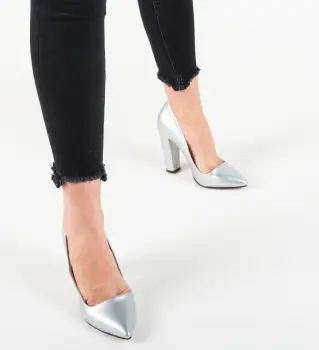 Pantofi Sunshine Argintii imagine