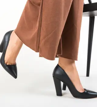 Pantofi Sunshine Negri 3 imagine