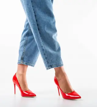 Pantofi Telio Rosii imagine