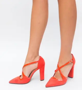 Pantofi Tiran Rosii imagine
