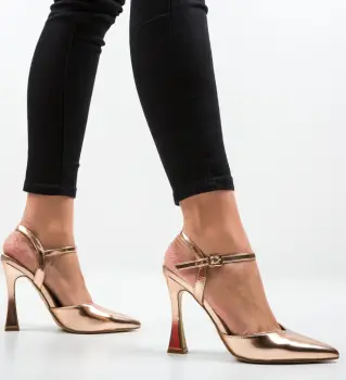 Pantofi Trop Aurii 2 imagine