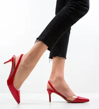 Pantofi Vienna Rosii imagine