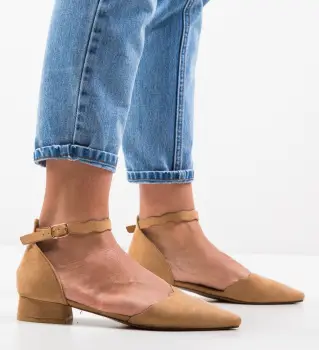 Pantofi Wood Camel imagine