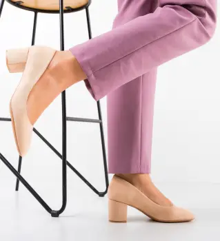 Pantofi Yerkam Bej imagine