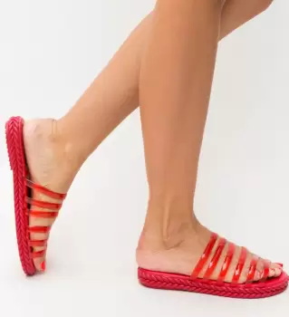 Papuci Barosa Rosii imagine