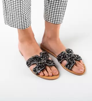 Papuci dama Abbott Negri imagine