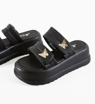 Papuci dama Alaitoc Negri imagine