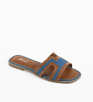 Papuci dama Alani Albastri imagine