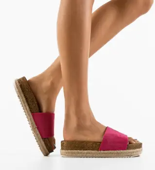 Papuci dama Andy Fuchsia imagine
