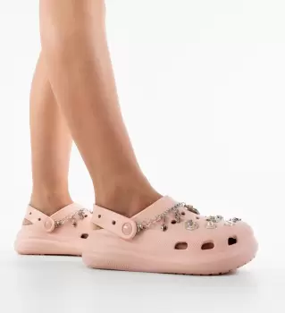 Papuci dama Barn Roz imagine