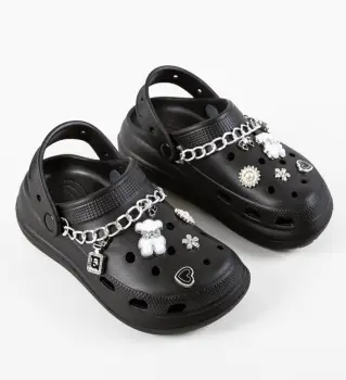 Papuci dama Bravny Negri imagine