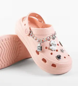 Papuci dama Bravny Roz imagine