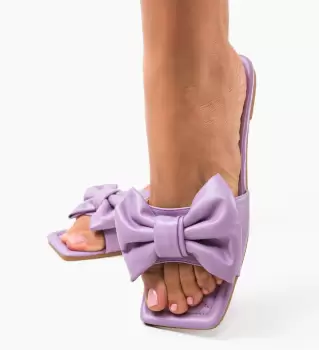 Papuci dama Brigitte Mov imagine