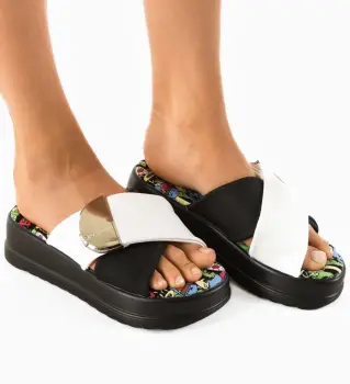 Papuci dama Browl Albi imagine