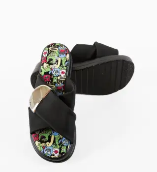 Papuci dama Browl Negri imagine