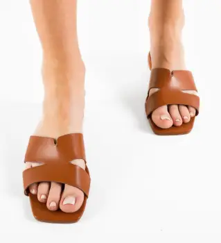 Papuci dama Chandra Camel imagine