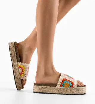 Papuci dama Chinon Roz imagine