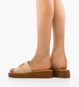 Papuci dama Clio Bej imagine