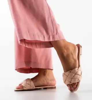 Papuci dama Dev Roz imagine