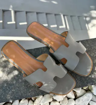 Papuci dama Doku Gri imagine