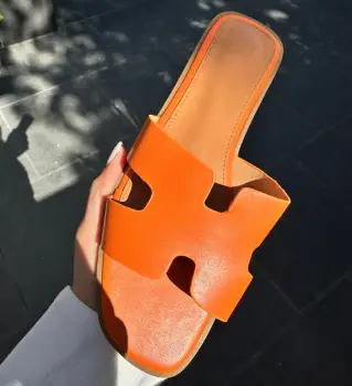 Papuci dama Doku Portocalii imagine