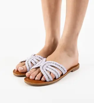 Papuci dama Donal Mov imagine