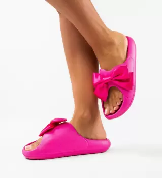 Papuci dama Fashlady Fuchsia imagine