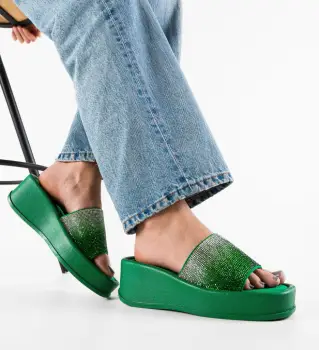 Papuci dama Gaib Verzi imagine