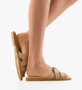 Papuci dama Gentry Khaki imagine