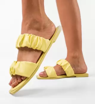 Papuci dama Grigor Galbeni imagine