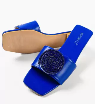 Papuci dama Gulgyun Albastri imagine