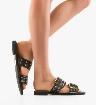 Papuci dama Hogan Negri imagine