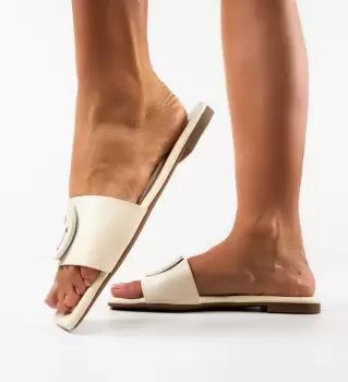 Papuci dama Indigo Albi imagine