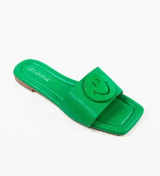 Papuci dama Indigo Verzi imagine