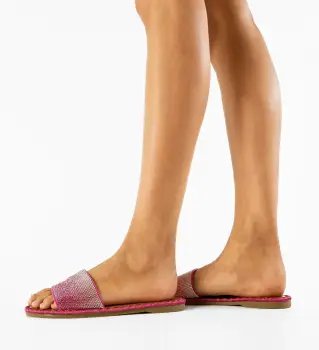 Papuci dama Kalm Roz imagine