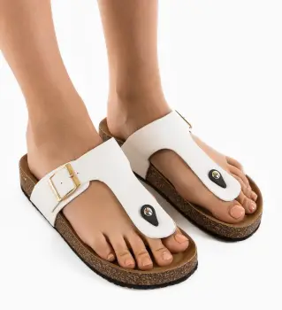 Papuci dama Kasey Albi imagine