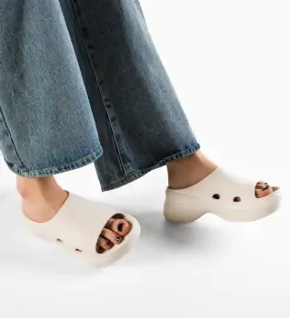 Papuci dama Kayla Albi imagine