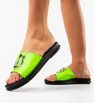 Papuci dama Laurette Verzi imagine