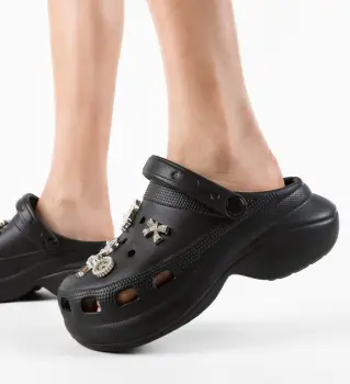 Papuci dama Lerynne Negri imagine