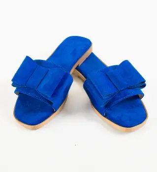 Papuci dama Lorenzo Albastri imagine