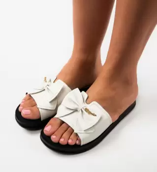 Papuci dama Louhi Bej imagine